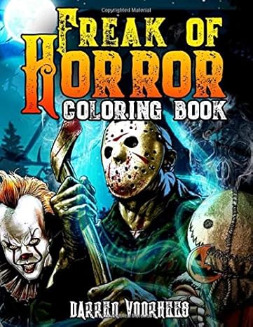 Freak of Horror Coloring Book