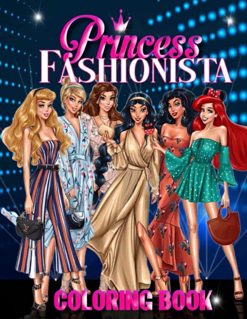 Princess Fashionista Coloring Book – A Stylish and Modern Take on Classic Royalty