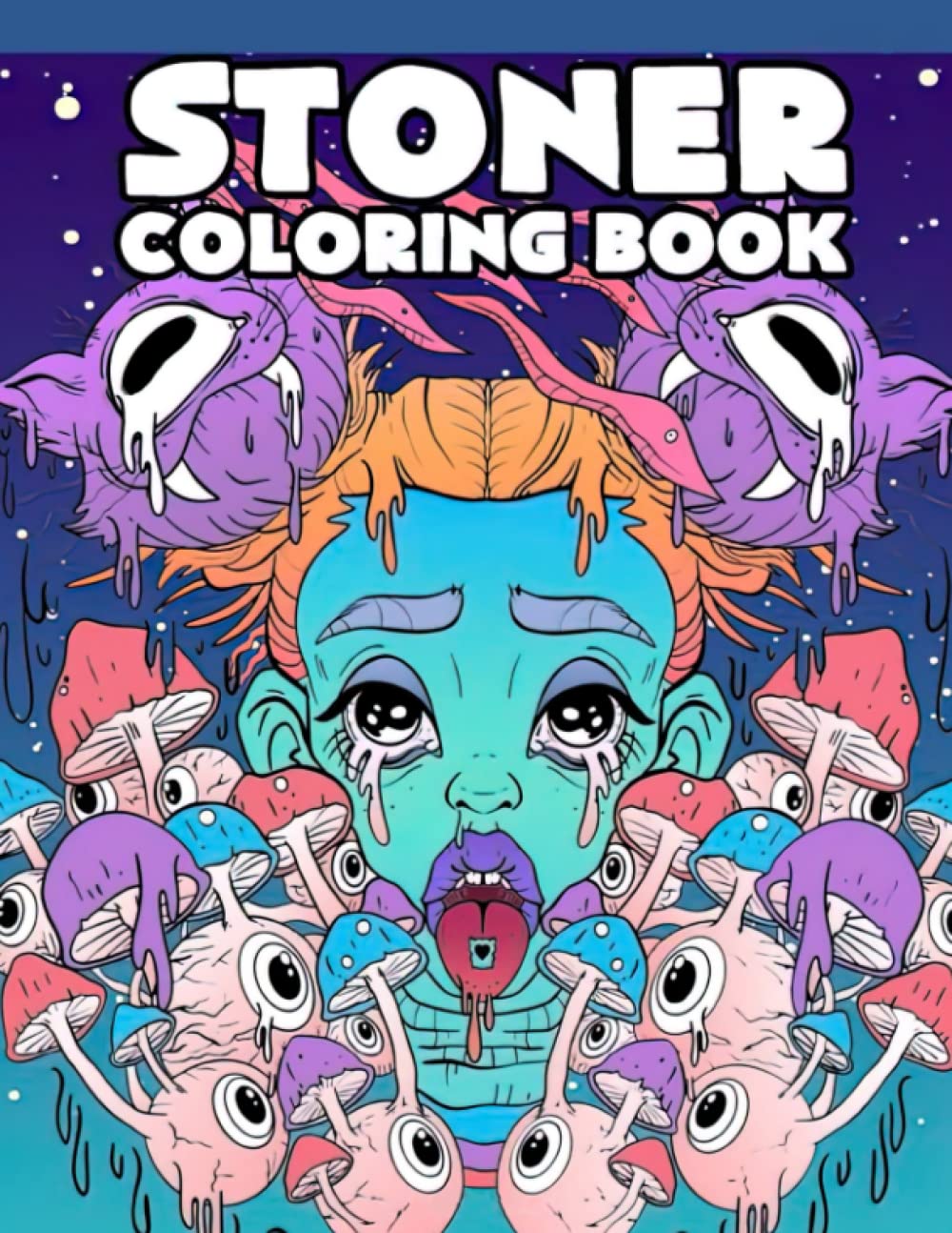 Stoner Coloring Book – Psychedelic & Trippy Art for Adults