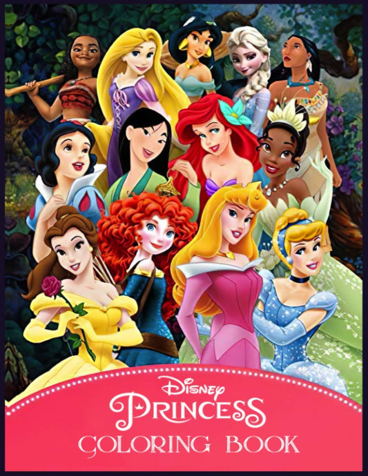 Disney Princess Coloring Book