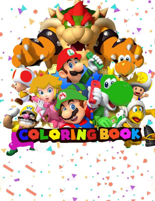 Mario Coloring Book